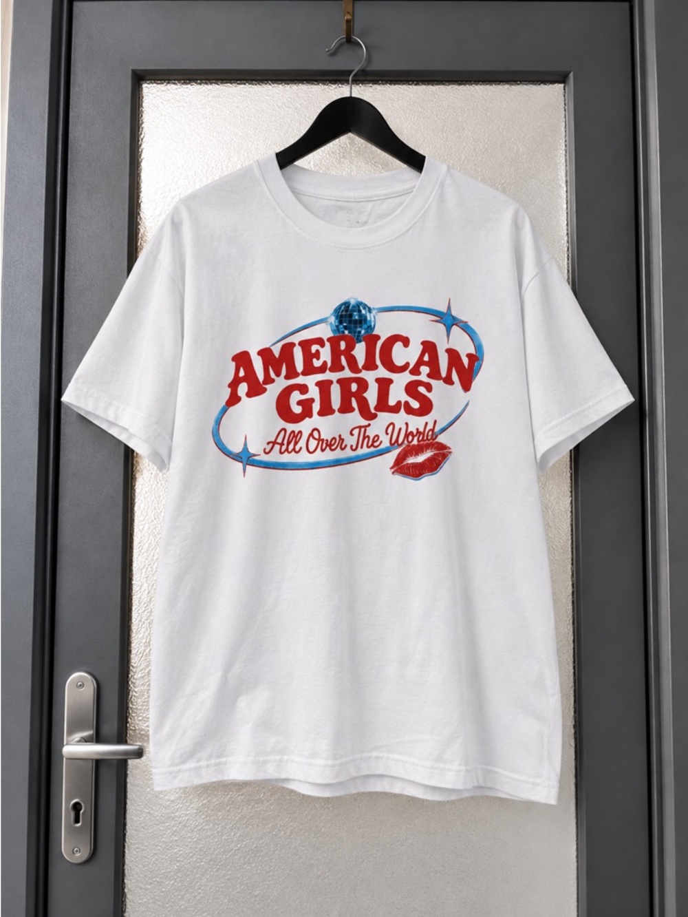 Harry Styles American Girls All Over The World White T-Shirt